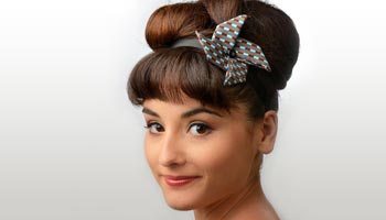 Coiffure chignon bun lyon