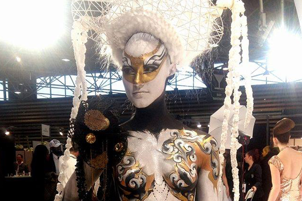 Body painting maquilleuse lyon