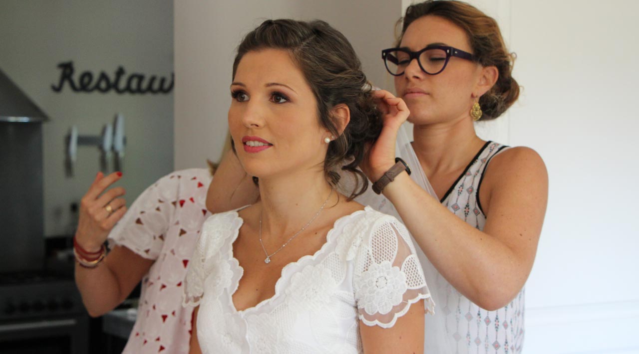 Coiffeuse chignon mariage Lyon