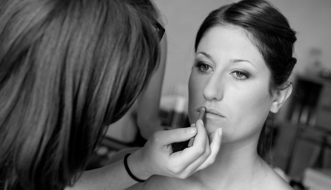 Maquillage bouche mariage lyon