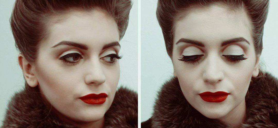 Maquillage retrospective Elodie Marcos