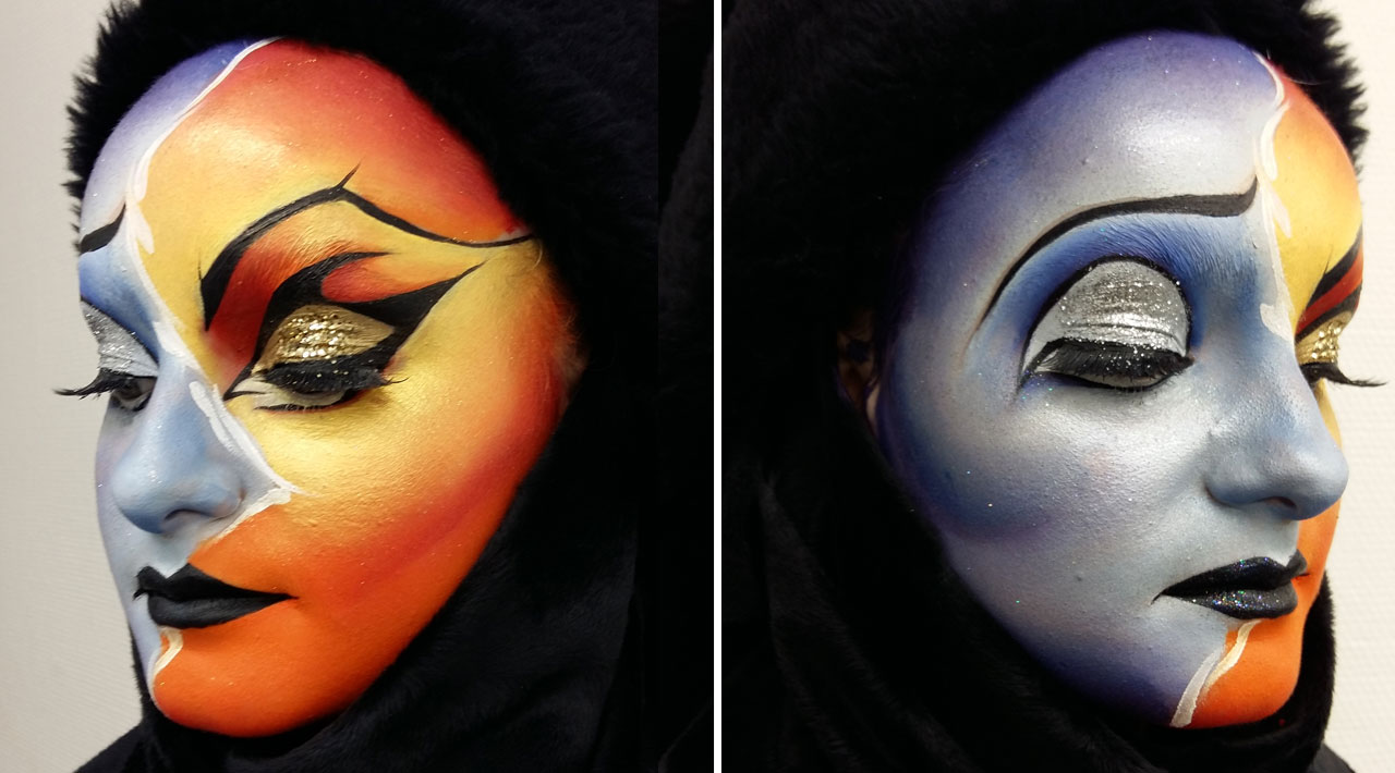 maquillage artistique face painting